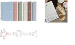 Oxford Office Spiralbuch My Rec'Up, A5, liniert, sortiert