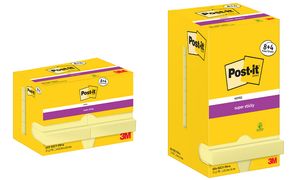Post-it Super Sticky Notes Haftnotizen, 47,6 x 47,6 mm, 8+4