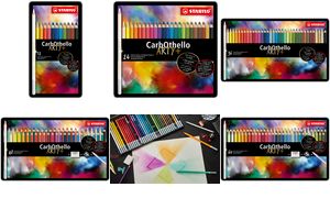 STABILO Pastellkreidestift CarbOthello ARTY+, 12er Etui