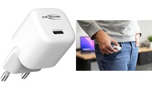 ANSMANN USB-Steckdosenadapter Home Charger HC120PD-mini