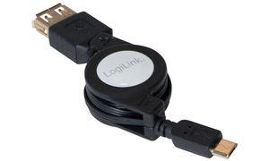 LogiLink Micro USB OTG Verlngerungskabel, USB-A - micro USB