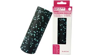 HARO Mini-Faszienrolle, schwarz/mint