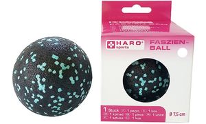 HARO Faszien-Massageball, schwarz/mint