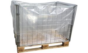 DM-folien Seitenfaltensack, transparent, ca. 1.650 Liter