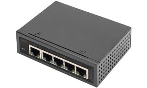 DIGITUS Industrial Gigabit PoE Extender, 5-Port