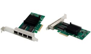 DIGITUS Gigabit Ethernet PCI Express Netzwerkkarte, 4-Port