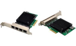 DIGITUS Gigabit Ethernet PCI Express Netzwerkkarte, 4-Port
