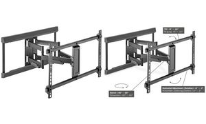 DIGITUS Full Motion TV-Wandhalterung, fr 93,98 bis 203,2 cm