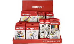 Kores Thekendisplay Collage-Serie I, Karton-Display