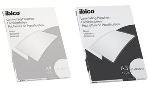 ibico Basics Laminierfolientasche, DIN A4, glnzend, 150 mic