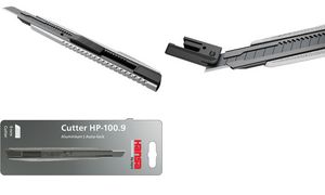 Hansa Cutter HP-100.9, Aluminium-Gehuse, silber/anthrazit