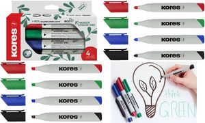 Kores Whiteboard- & Flipchart-Marker 