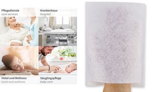 HYGONORM Waschhandschuhe Light, aus Molton-Vlies, wei?