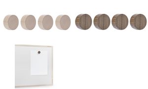 magnetoplan Neodym-Magnete Wood Series Circle, birke