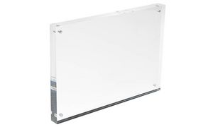 deflecto Magnetischer Tischaufsteller, A6, transparent