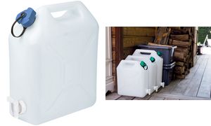 EDA Wasserkanister Extra Stark, wei, 10 Liter