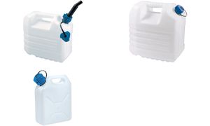 EDA Wasserkanister, 20 Liter, mit Ausgieer, wei