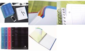 Clairefontaine Cahier Bind'O Block, A4+, quadrill?