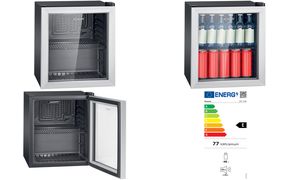 BOMANN Glastr-Khlschrank KSG 7286, schwarz