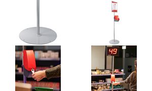 METO Standfu FS902 fr Ticketspender Turn-O-Matic