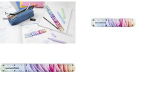 EBERHARD FABER Flachlineal Rainbow, 150 mm