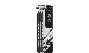 EBERHARD FABER Bleistift-Set WINNER, HB, schwarz, 7-teilig