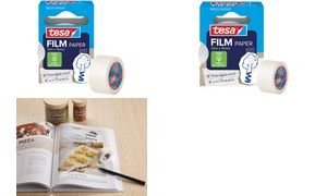 Klebefilme, Papier