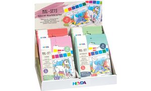 HEYDA Wasserfarben-Malset, im Theken-Display