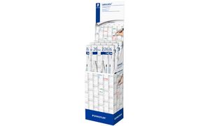 STAEDTLER Jahresplaner 2026 Lumocolor, 30er Bodendisplay