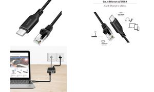 USB 3.2 - USB-C / RJ45